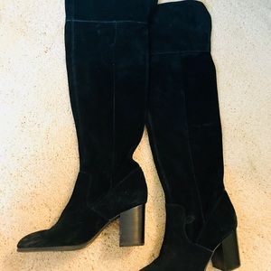 Jessica Simpson Over the Knee Black Boots